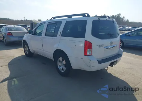 2008 Nissan Pathfinder S z USA, uszkodzony, nr VIN 5N1AR18B58C640071